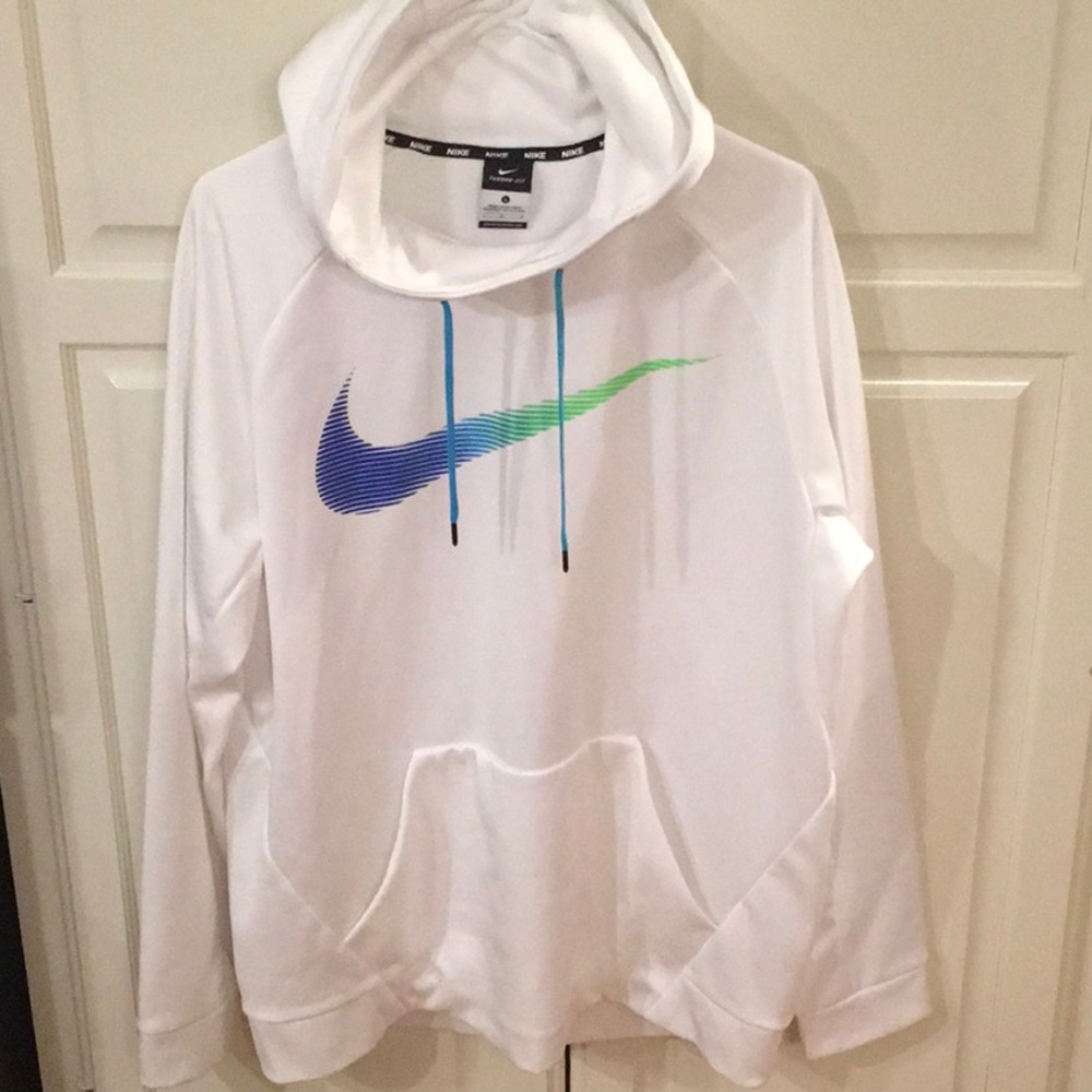 Nike Men Large Therma Fit Hoodie Sweatshirt Train
